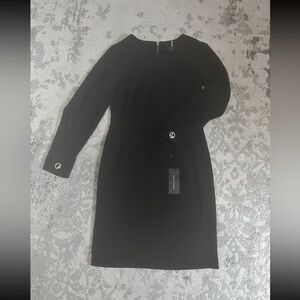 Brand new Tommy Hilfiger dress with gold clasp detailing on sleeves